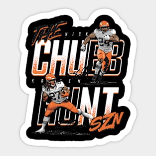 Nick Chubb Kareem Hunt Cleveland Chunt Szn Sticker